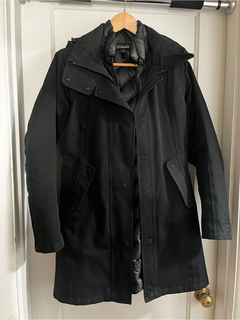 Patagonia Black Women's 3-1 Insulated Raincoat